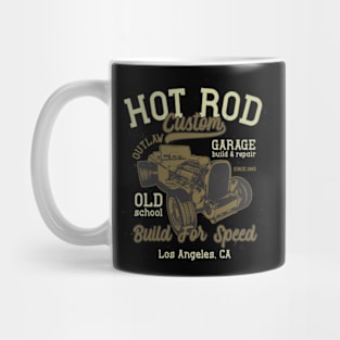 Hot Rod Custom Garage Mega Mug